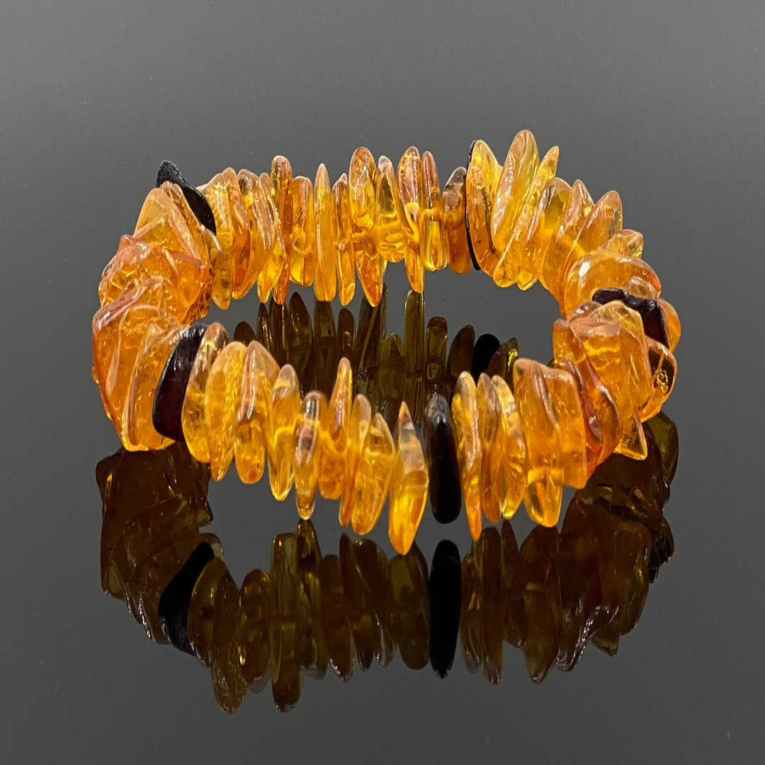 Baroque Amber Bracelet