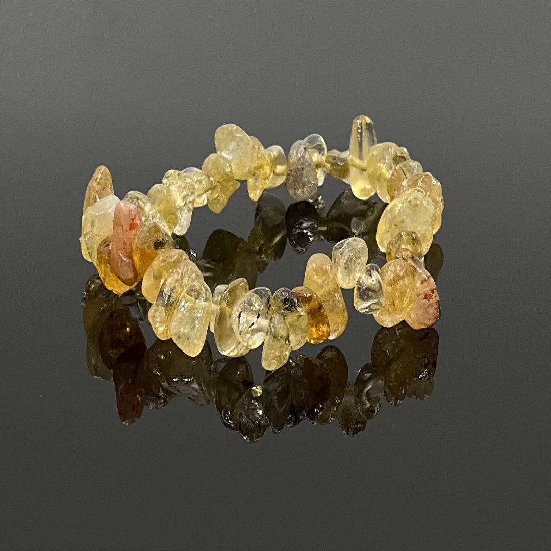 Natural Citrine Baroque Bracelet