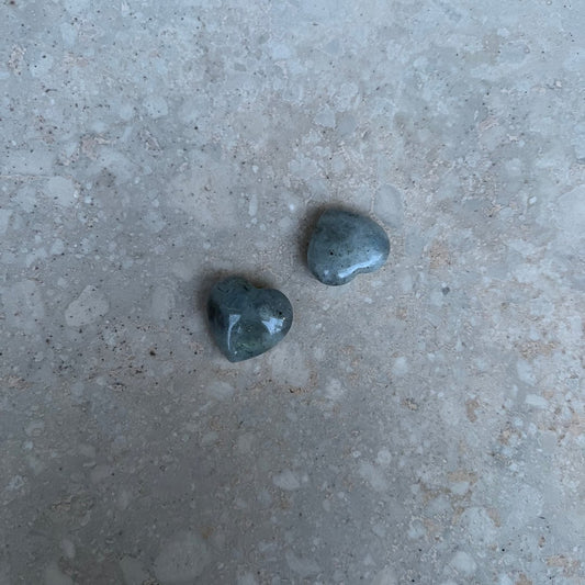 Corazón de labradorita