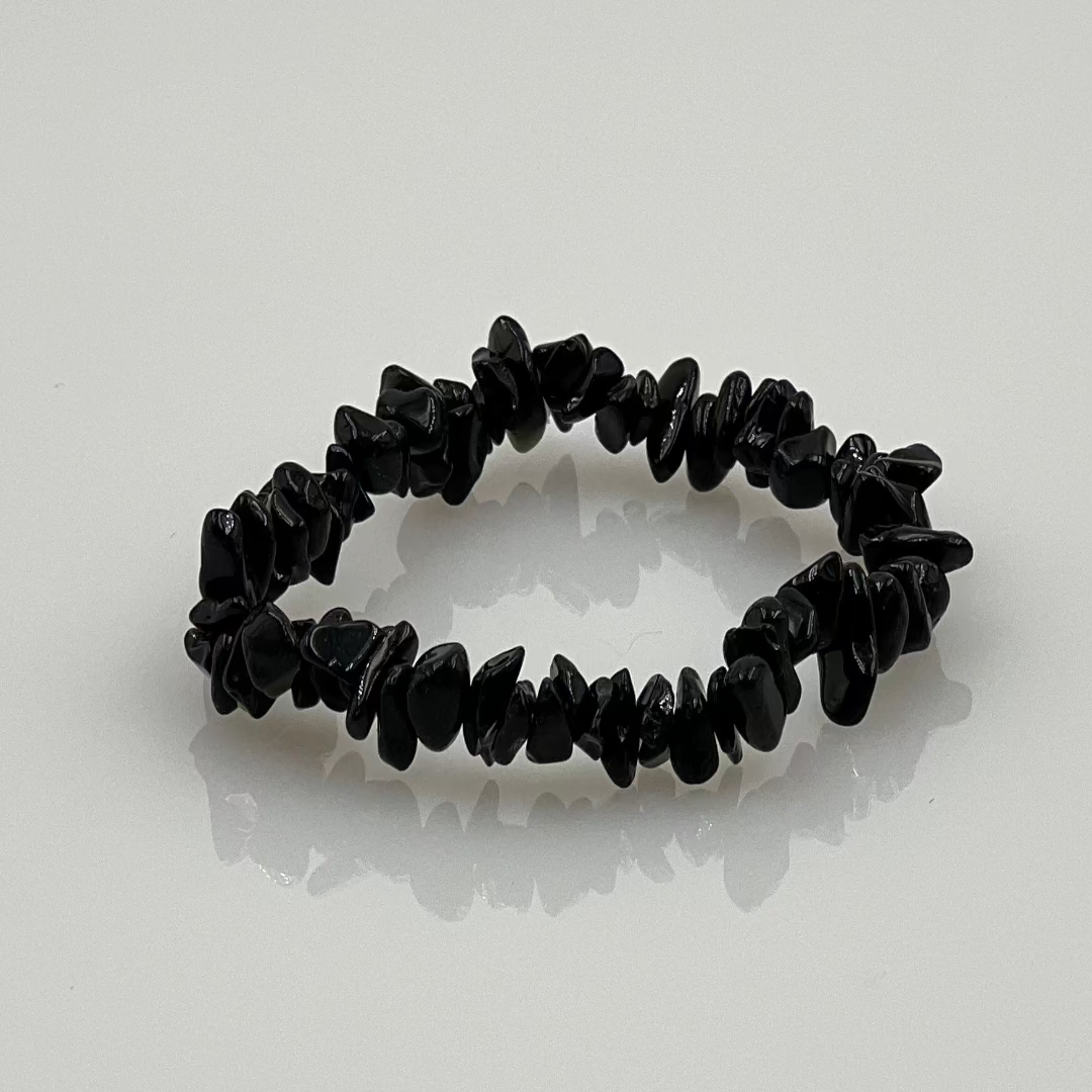 Bracciale Barocco in Ossidiana Nera